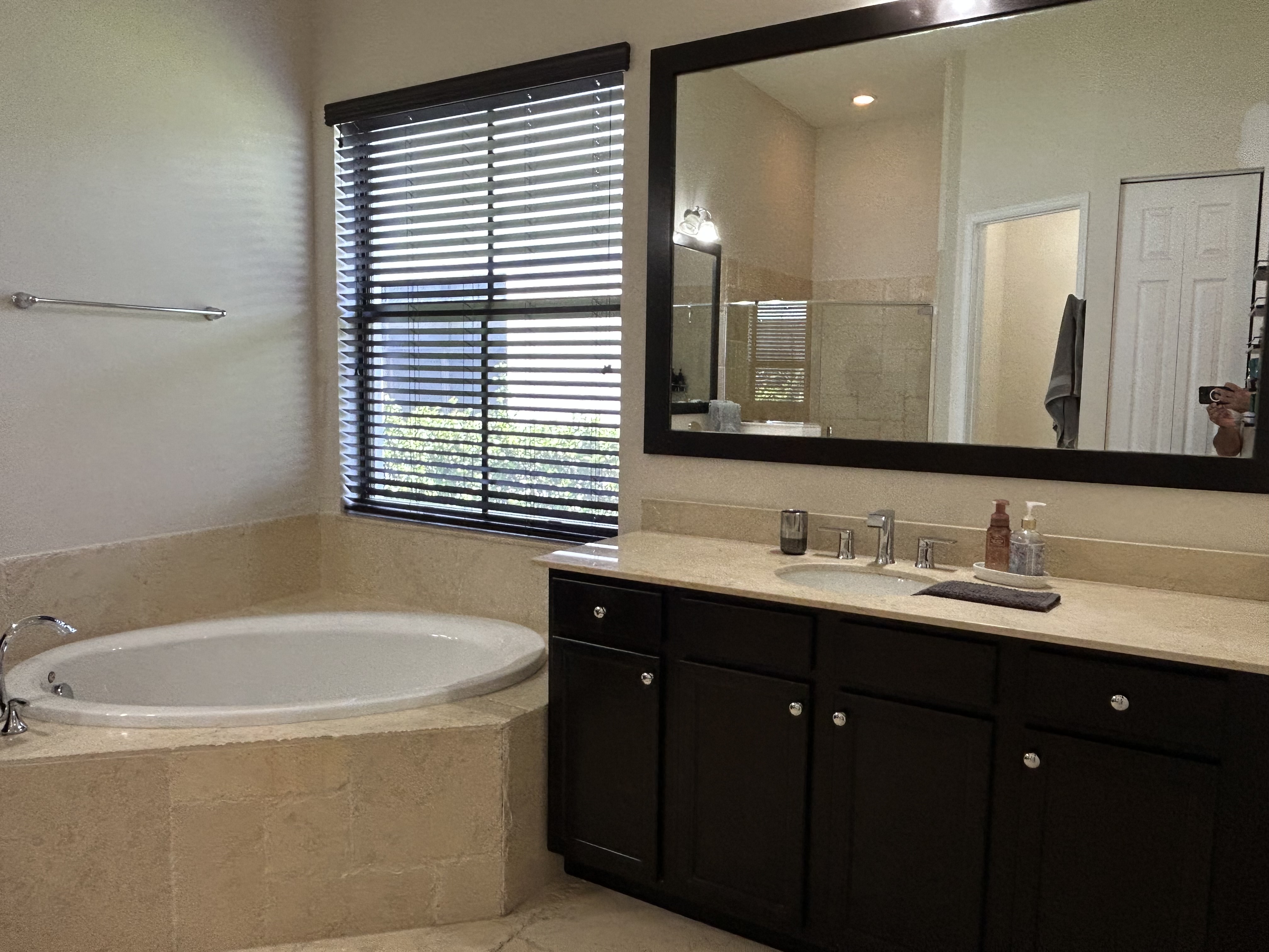 Master bathroom, double vanity