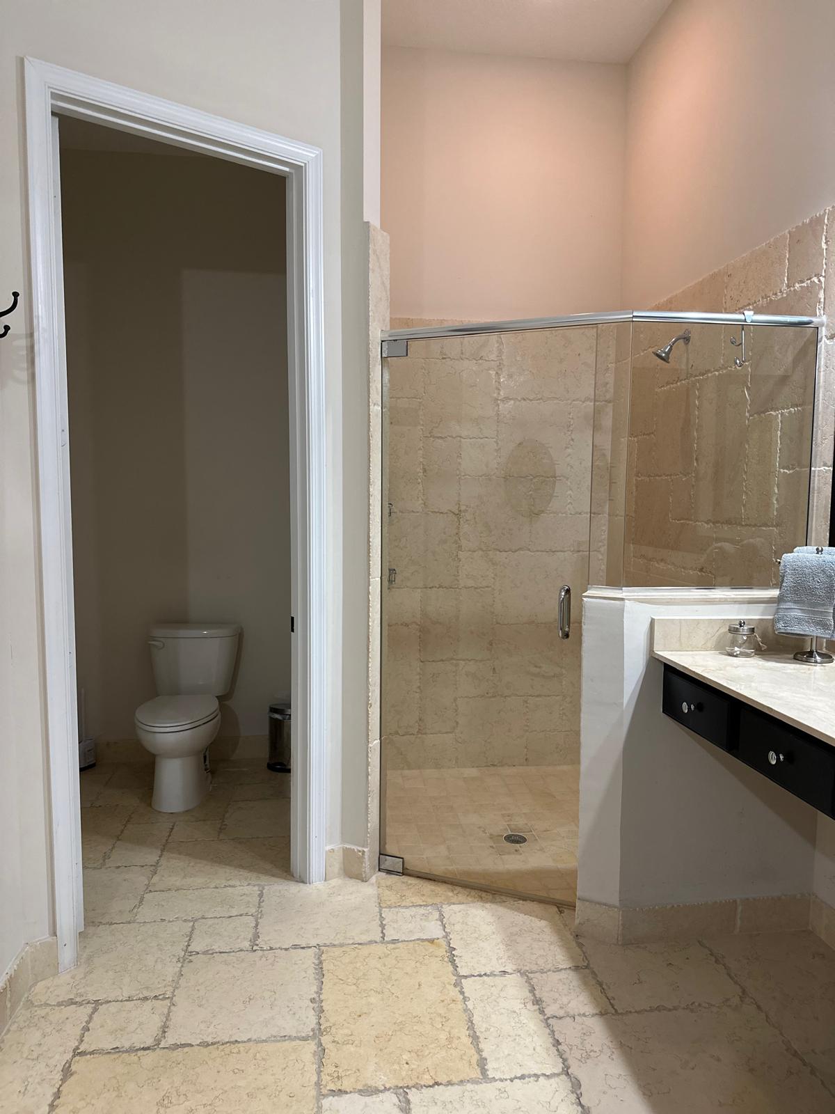 Master bathroom, walk-in shower
